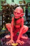 Model Of Gollum For Sale In A Shop In Sarnico Stock Photo