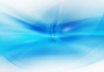 Blue Curved Abstract Background Stock Photo