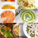 Healthy And Tasty Italian Food Collage Stock Photo