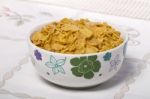 Bowl Of Cereals Stock Photo