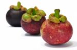 Mangosteen Stock Photo