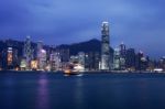 Hong Kong Skyline Stock Photo