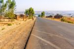 Rural Landscape In Ethiopia Stock Photo