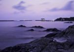 Sunrise At Sichang Island, Chonburi,thailand Stock Photo