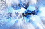 Blue Abstract Background Stock Photo