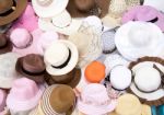 Fashioned Hats Stock Photo