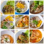 Variety Of Thai Food Stock Photo