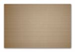 Brown Corrugated Cardboard Stock Photo