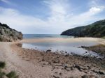 Beach Of Furnas In The Algarve Stock Photo