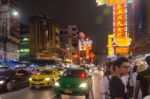 Yaowarat Road, Chinatown Stock Photo