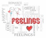 Feelings Couple Means Find Love And Affection Stock Photo