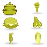 Food Icon Stock Photo