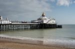 Eastbourne, Sussex/uk - February 19 : View Of The Pier In Eastbo Stock Photo