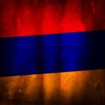 Old Grunge Flag Of Armenia Stock Photo