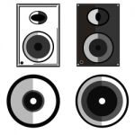 Speaker Illustration Stock Photo