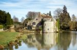 View Of  A Building On The Scotney Castle Estate Stock Photo