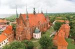 Cathedral Church In Frombork Stock Photo