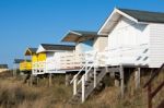 Nunstanton, Norfolk/uk - June 2 : Beach Huts At Hunstanton Norfo Stock Photo