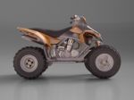 Atv Quad Bike Stock Photo