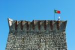 Our魠castle (blue Sky Background) Stock Photo