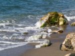 Dona Lola Beach In Calahonda Costa Del Sol Stock Photo