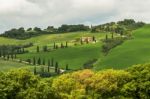 Val D'orcia, Tuscany/italy - May 21 : Farm In Val D'orcia Tuscan Stock Photo