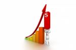 Growth Chart Concept Stock Photo