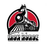 The Iron Horse Retro Stock Photo