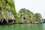 Tham Lod Cave Phang Nga Bay Stock Photo