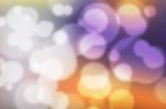 Colorful Bokeh Background (colorful Blurred Wallpaper) Stock Photo