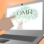 Omr Currency Indicates Omani Rials And Foreign Stock Photo