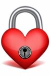 Love Lock Stock Photo