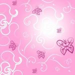 Nature Pink Means Backgrounds Design And Outdoors Stock Photo