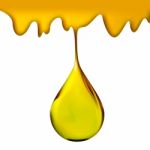 Dripping Gold Color Stock Photo