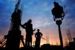 Construction Workers Stock Photo