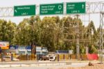 Road Sign In Nairobi Stock Photo