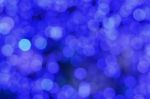 Blue Bokeh Stock Photo