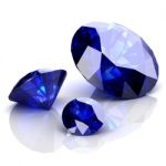 Blue Sapphire Stock Photo