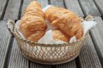 Croissant Bread Stock Photo