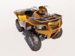 Atv Quad Bike Stock Photo