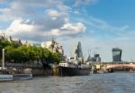 River Bar On The Thames Stock Photo