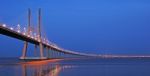 Vasco Da Gama Bridge Stock Photo