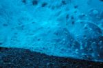 Crystal Ice Cave Near Jokulsarlon Stock Photo