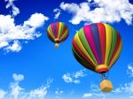 Hot Air Balloon Stock Photo