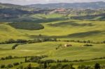 Countryside Of Val D'orcia Stock Photo