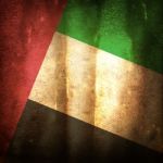 Flag Of United Arab Emirates Stock Photo