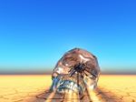 Crystal Skull Stock Photo