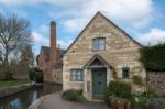 Scenic View Of Lower Slaughter Village In The Cotswolds Stock Photo