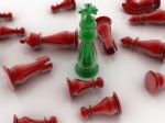 Chess Pieces Stock Photo