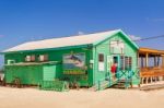 Exterior Of The Buildings In Caye Caulker Belize Stock Photo